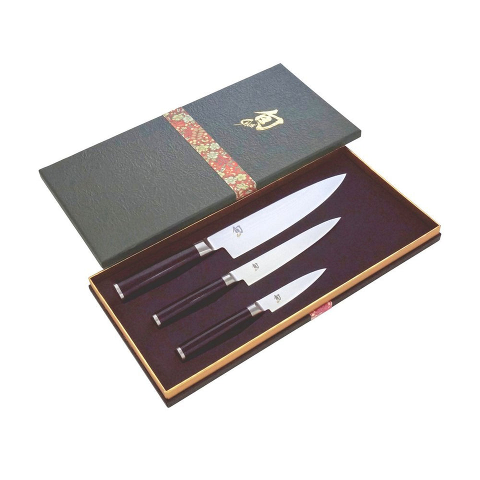 Shun Classic 3 Piece Knife Set