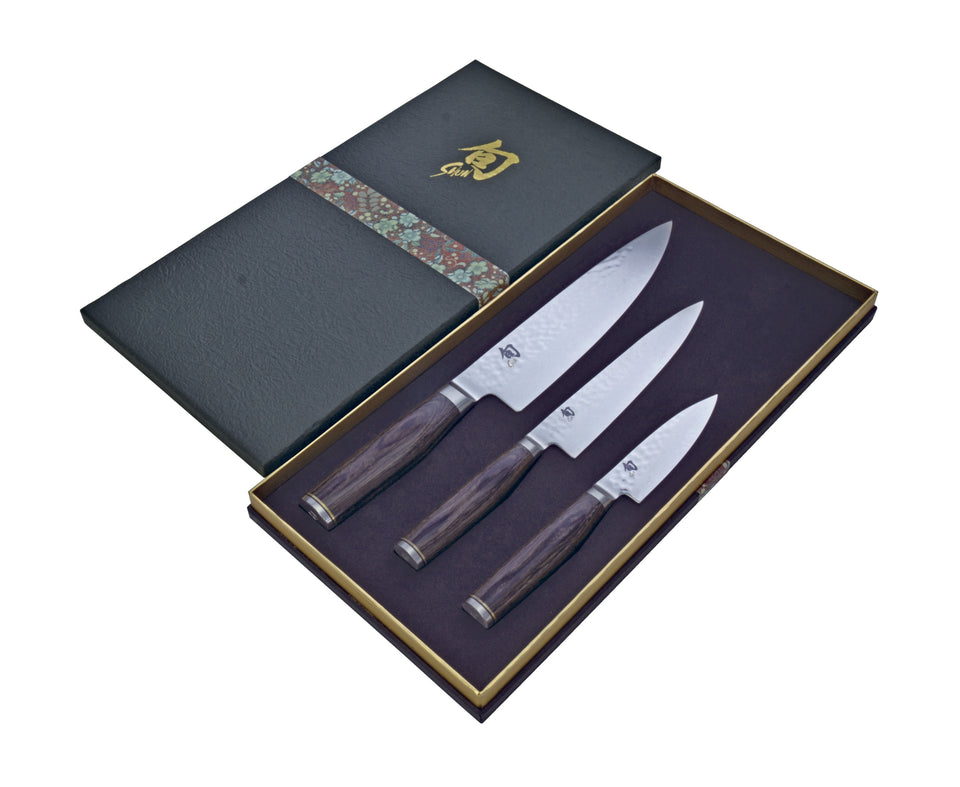 Shun Premier 3 Piece Knife Set