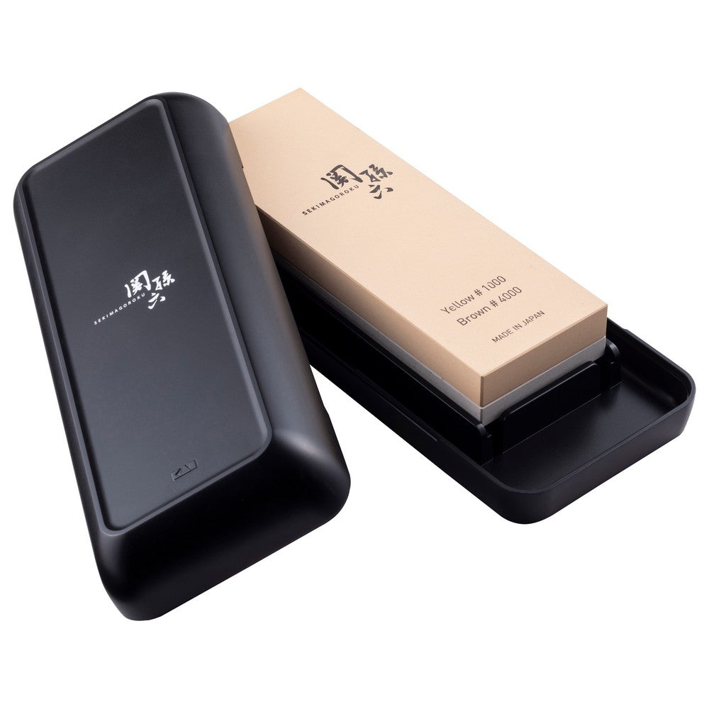 Seki Magoroku Whetstone Combo 1000/4000 Grit – Kai Shun