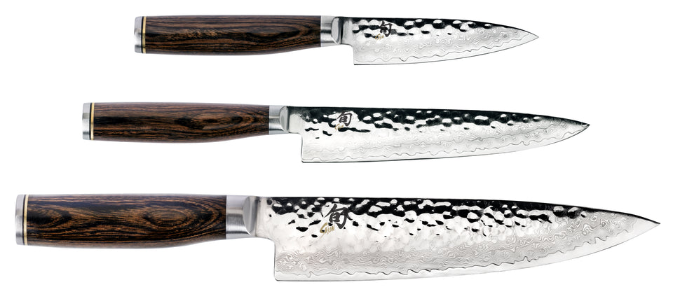 Shun Premier 3 Piece Knife Set