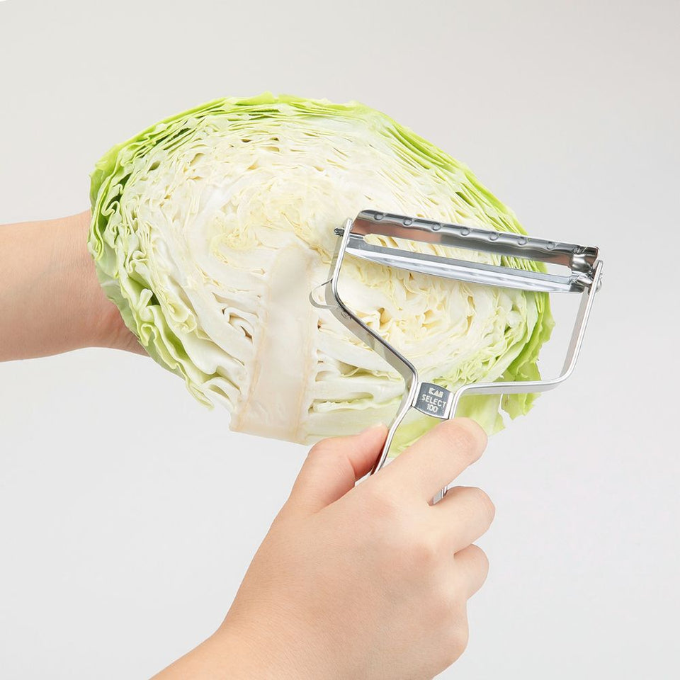 Kai Select 100 Stainless Steel Wide T Peeler