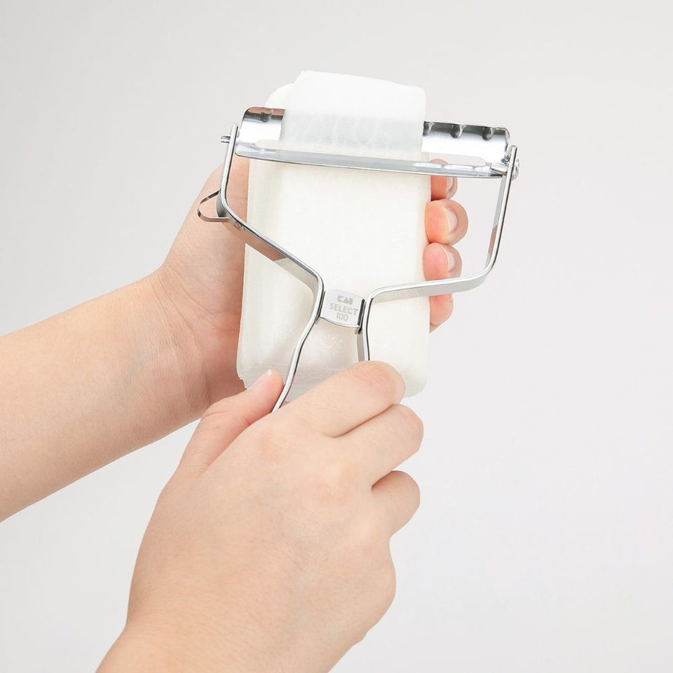 Kai Select 100 Stainless Steel Wide T Peeler