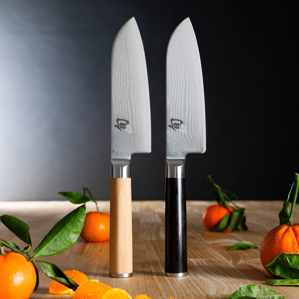 Shun Classic Santoku 18cm White