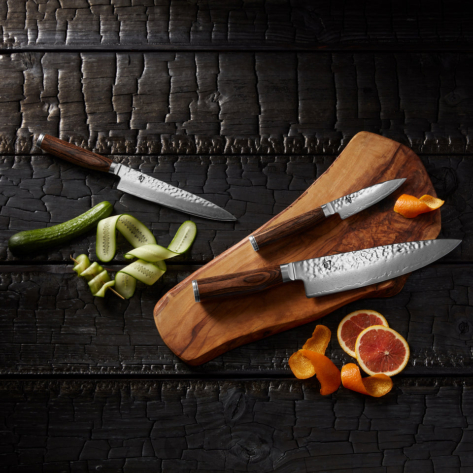Shun Premier 3 Piece Knife Set