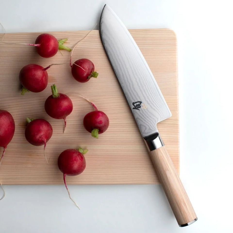 Shun Classic Santoku 18cm White