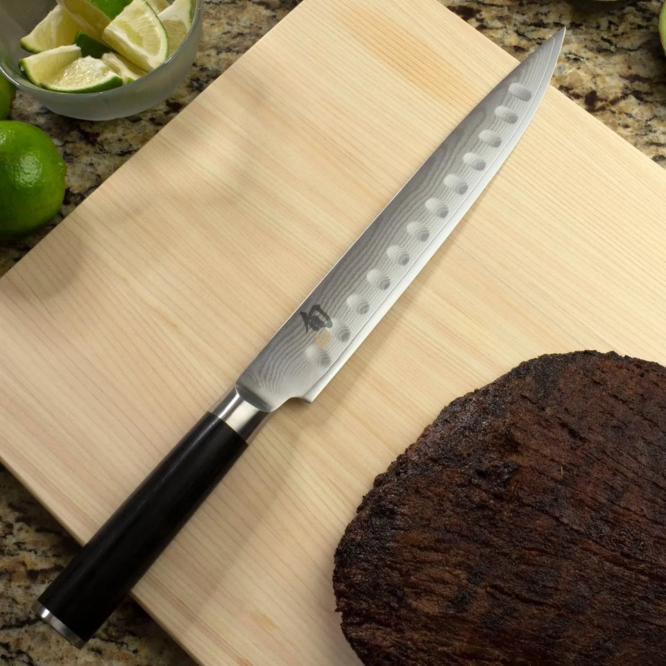 Shun Classic Granton Slicing Knife 23cm